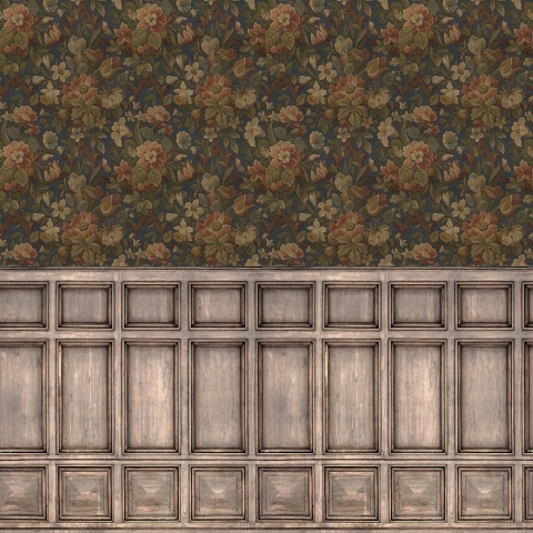 Fototapet, Vintage Garden, Panels, Rebel Walls - Img 2