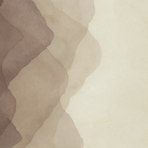 Fototapet, Watercolor Vertical, Brown, Rebel Walls - Img 2