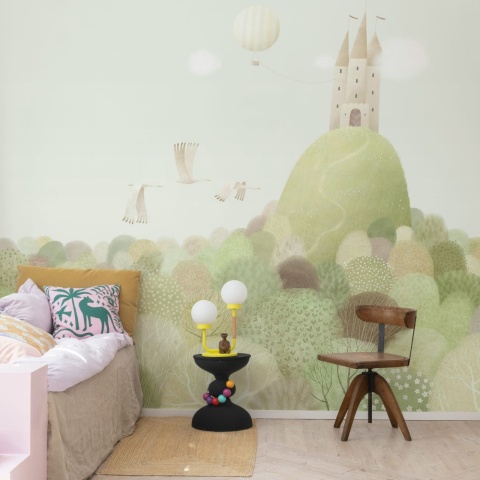 Fototapet, Whimsy Castle, Summer, Rebel Walls