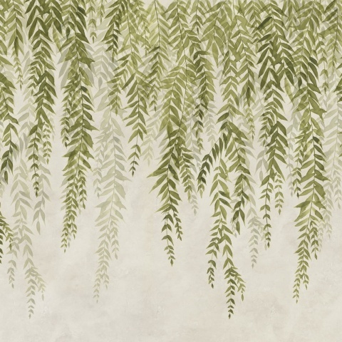 Fototapet, Whispers of Bamboo, Green, Rebel Walls - Img 2