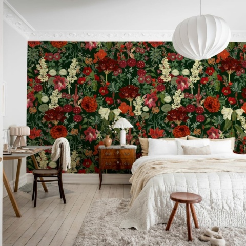 Fototapet, Wintergarden, Red, Rebel Walls - Img 3
