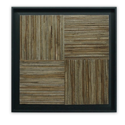 Panou decorativ lemn, Tec, My Nipa Hut Gray