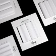 Panou riflaj decorativ 3D Versal, Alb, 11.5x1.3x270 cm - Img 5