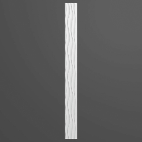 Panou riflaj decorativ 3D, W377B - 26x1.1.7x280 cm - Img 4