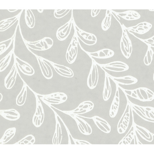 Tapet Audley, Grey Luxury Leaf, 1838 Wallcoverings, 5.3mp / rola - Img 2