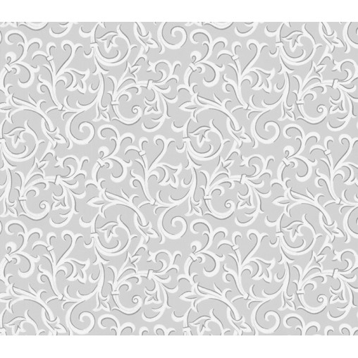 Tapet Brodsworth, Grey Luxury Patterned, 1838 Wallcoverings, 5.3mp / rola