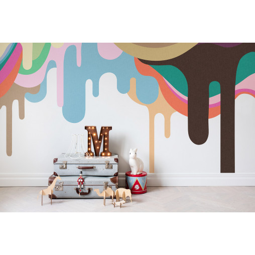 Tapet Dripping Ice Cream, Rebel Walls