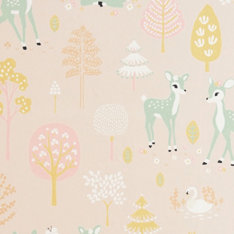 Tapet Golden Woods, Sweet Pink, Majvillan - Img 2