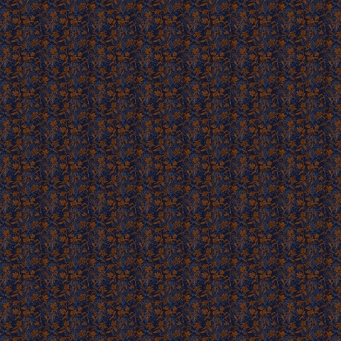 Tapet lavabil Blooming Damask, Tobacco, TresTintas 5mp / rola - Img 3