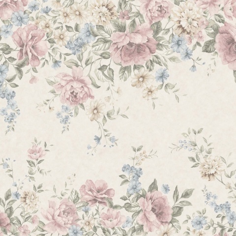 Tapet lavabil, Flower Garden Mural 6944, 1.3mp / rola - Img 2