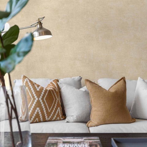 Tapet lavabil Raphia Single, Ocre II, Palette, Coordonne 5.3mp / rola - Img 3