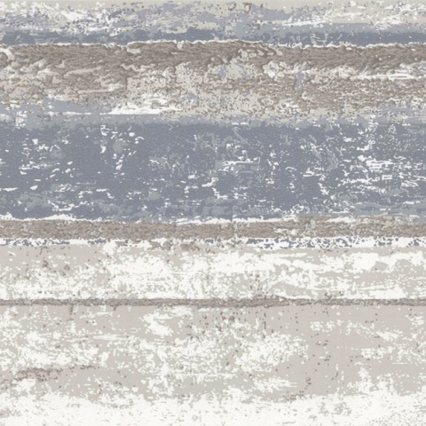 Tapet, Linea, Denim Blue Grey Luxury Striped, 1838 Wallcoverings, 5.3mp / rola - Img 2