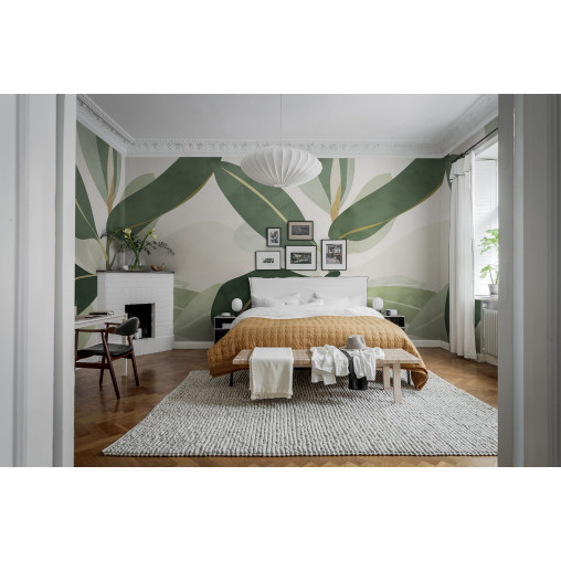 Tapet Ruby, Green, Rebel Walls