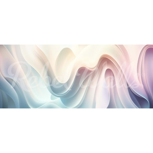 Tapet Soft Waves, Pastel, Rebel Walls - Img 2