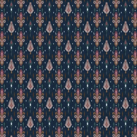 Tapet Sumba, Navy, Coordonne 5mp / rola - Img 3