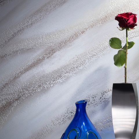 Vopsea decorativa pentru interior, efect Calce D'Autore - Model Art, the contemporary way of living, finisaj lucios - Img 4