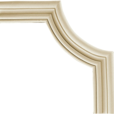 Chenar din poliuretan CR807B - 29.5x29.5x1.5 cm - Img 2
