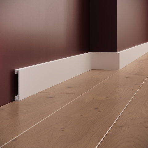Cornisa polimer rigid, Manavi, B25-7x1.2x200 cm - Img 3