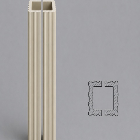 Corp coloana exterior LT02.6A-45x45x200cm - Img 2