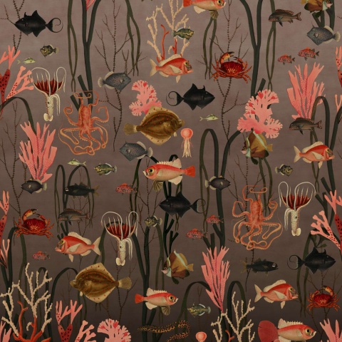 Fototapet, Aquatic Life, Coral, Rebel Walls - Img 2