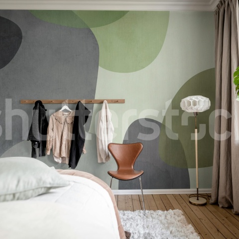 Fototapet, Art Petals, Green, Rebel Walls