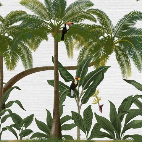 Fototapet Birds in the Jungle, VLAdiLA - Img 2