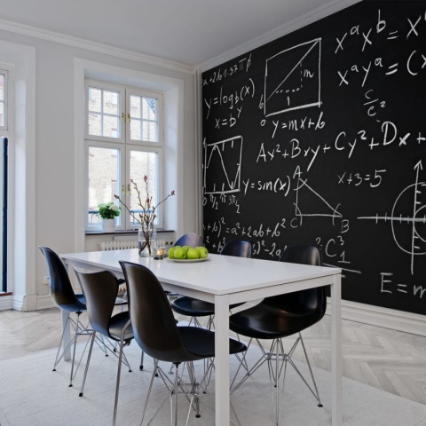 Fototapet, Black board, Rebel Walls - Img 4