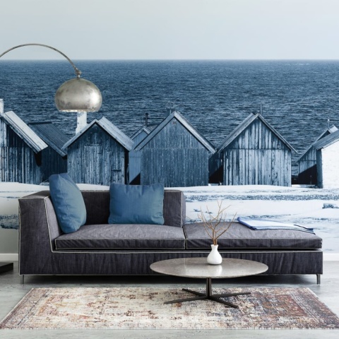 Fototapet, Boathouse Blues, Rebel Walls - Img 4