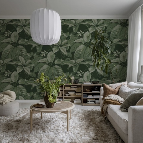 Fototapet, Chestnut, Green, Rebel Walls - Img 4