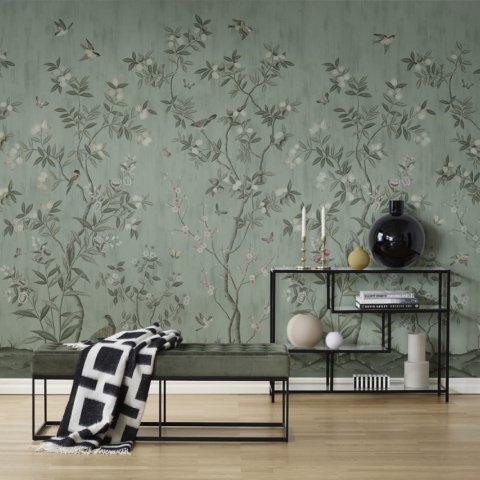 Fototapet, Chinoiserie Chic, Jade, Rebel Walls - Img 7