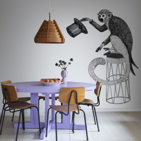 Fototapet, Circus Animal, Mr Monkey, Rebel Walls - Img 4