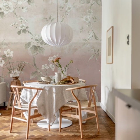 Fototapet, Concrete Flowers, Pink, Rebel Walls - Img 3