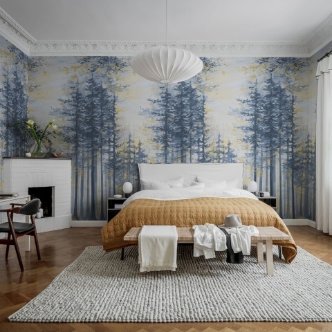 Fototapet, Daybreak, Blue, Rebel Walls - Img 3