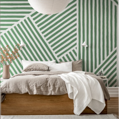 Fototapet, Different Directions, Green, Rebel Walls - Img 4