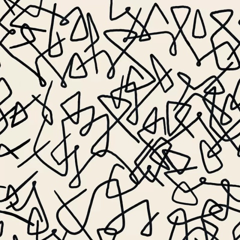 Fototapet Doodle (pattern), VLAdiLA - Img 2