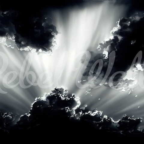 Fototapet, Dramatic Clouds, Rebel Walls - Img 2