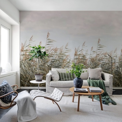 Fototapet, Dreamy Reed, Beige, Rebel Walls - Img 4