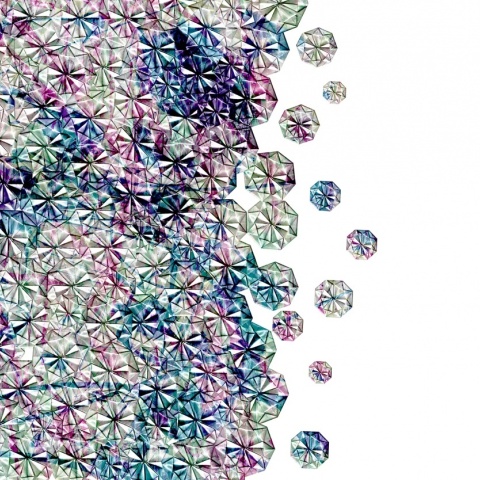 Fototapet, Florigami, Color, Rebel Walls - Img 2