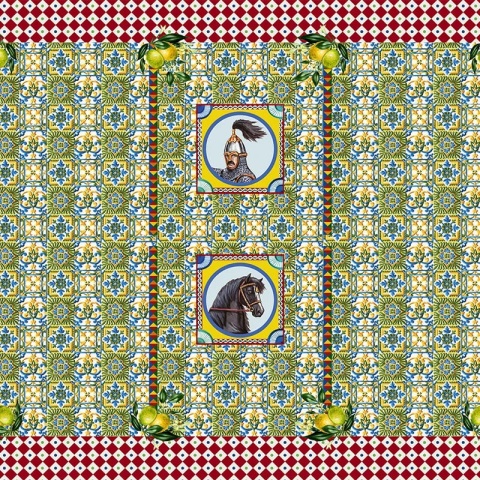 Fototapet Gamboge Royal - personalizat, VLAdiLA - Img 2