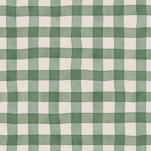 Fototapet, Gingham, Green, Rebel Walls - Img 2
