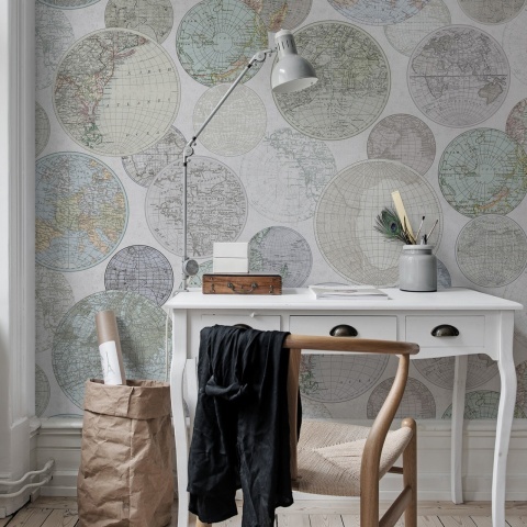 Fototapet, Globes Gathering, Dew, Rebel Walls