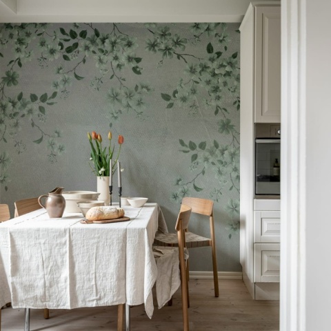 Fototapet, Hanging Flora, Gray, Rebel Walls - Img 3