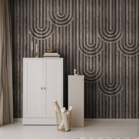 Fototapet, Happy Hills, Walnut, Rebel Walls - Img 6