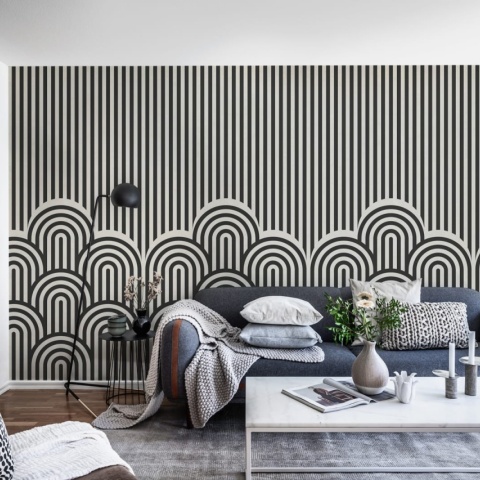 Fototapet, Hilltops, Graphic, Rebel Walls - Img 3