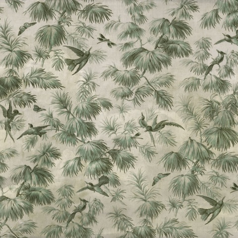 Fototapet, Humming Harmony, Green, Rebel Walls - Img 2