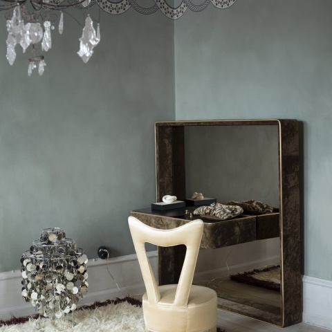 Fototapet, Ivory Braid, Blue, Rebel Walls - Img 3