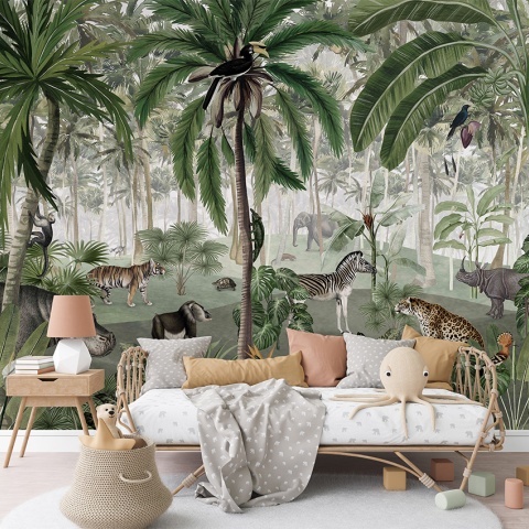 Fototapet Jungle Lookbook, Kikki Belle - Img 4