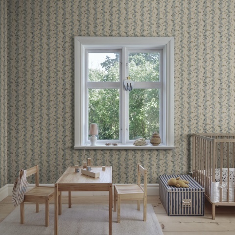 Fototapet lavabil, Beatrice, Misty Blue, Sandberg - Img 3