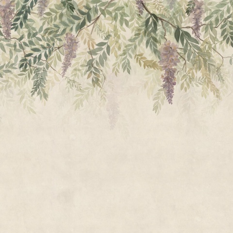 Fototapet lavabil, Wisteria, Green, Sandberg - Img 2