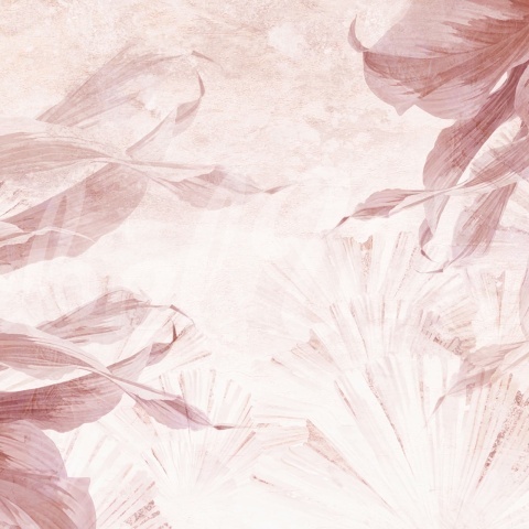 Fototapet, Leafy Dream, Pink, Rebel Walls - Img 2